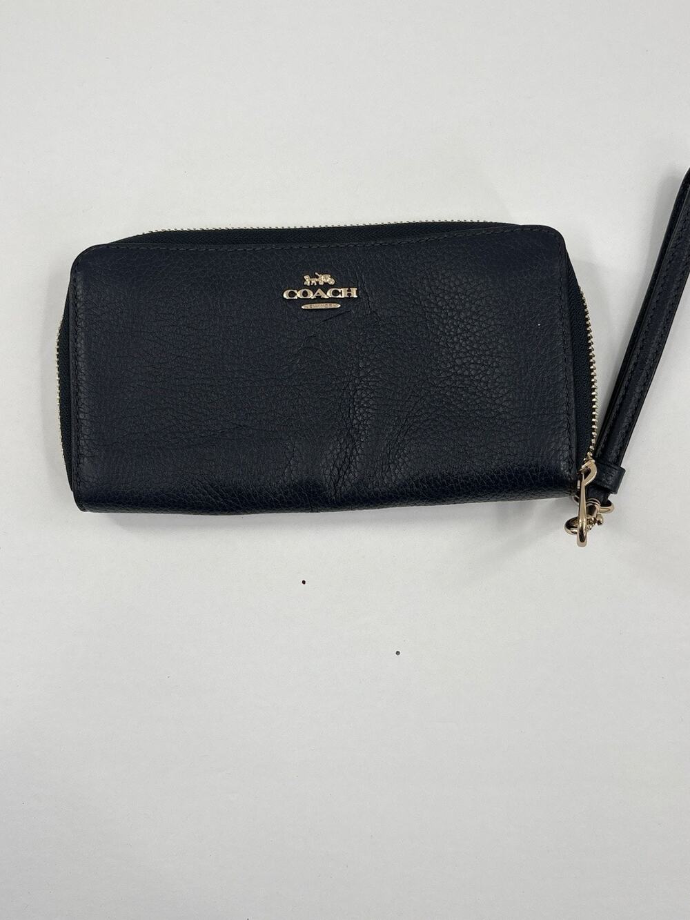 Coach Outlet Long Zip Around Wallet C4451 IMMID Midnight